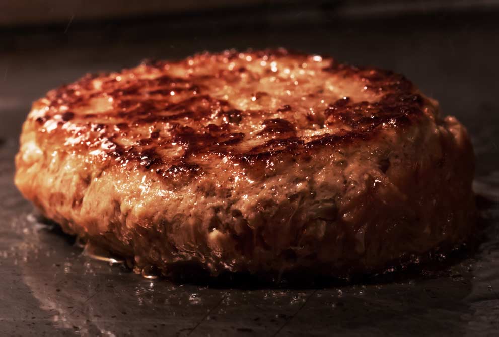 100% Arita Wagyu hamburger steak (unheated)